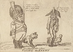 Facing the Enemy, Ackermann 1803