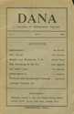 cover page of Dana