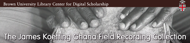 The James Koetting Ghana Field Recording Collection