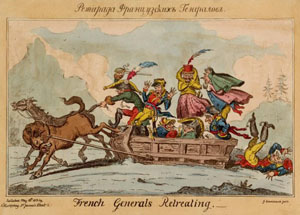 French Generals Retreating (1813)